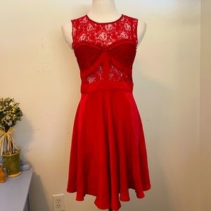 NWT Intimately Free People red lace dress